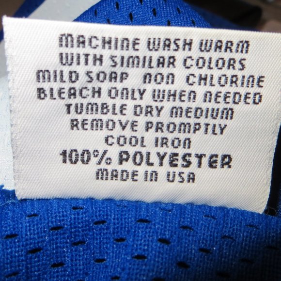 Dakka Two Hockey Jerseys Hawks One Game Or Practice Worn Blue White XL XXL - Picture 10 of 16